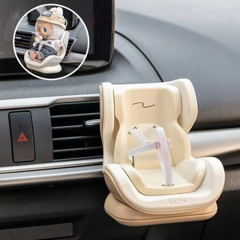SwagBubus Premium Car Seat for Labubu – Roll With Style