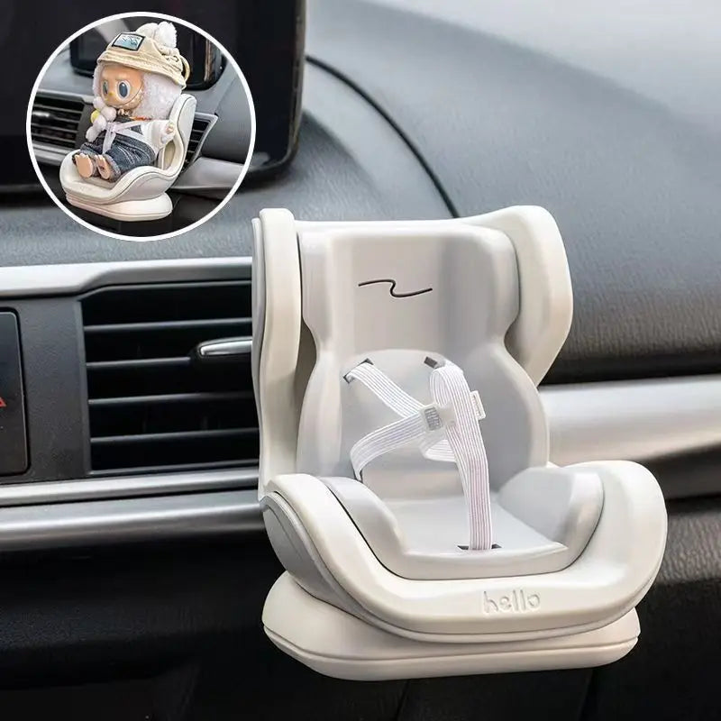 SwagBubus Premium Car Seat for Labubu – Roll With Style