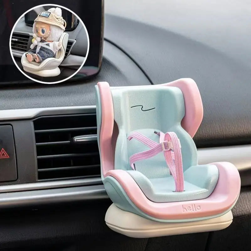SwagBubus Premium Car Seat for Labubu – Roll With Style