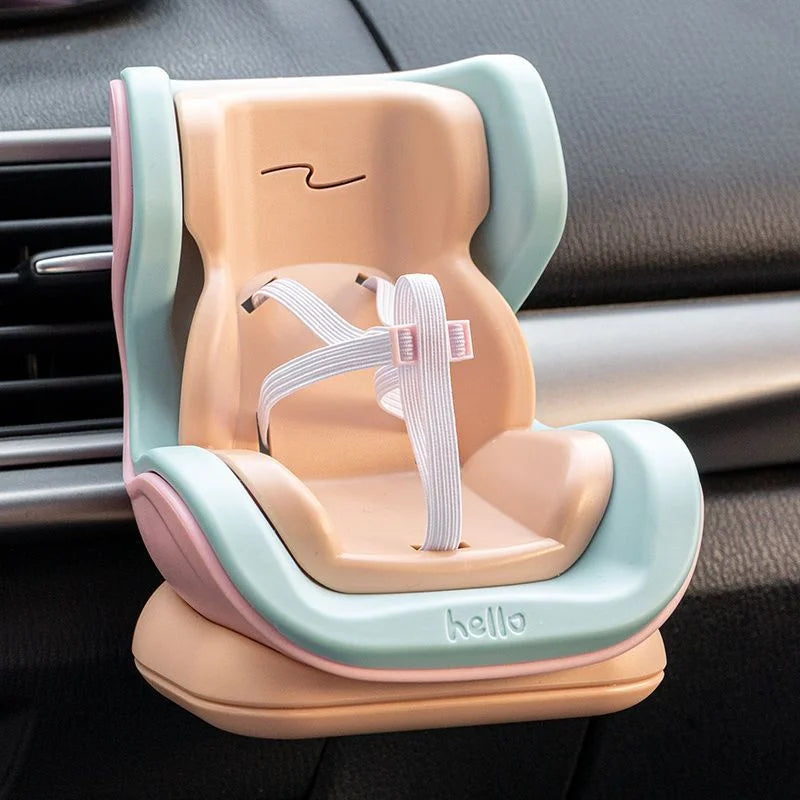 SwagBubus Premium Car Seat for Labubu – Roll With Style